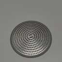 LEKEYE Shower Drain Hair Catcher/Strainer/Stainless Steel and Silicone (Gray)