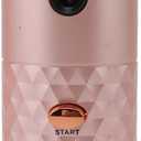 Cordless Automatic Curling Iron, USB Rechargeable Curling Wand with LCD Display for Styling, Portable Travel Styler