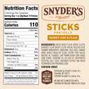 2 x Snyder's of Hanover Honey Oat & Flax Pretzel Sticks, 8 Oz Bag (EXP 08/01/26)