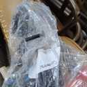 Swivel Bar Stools Set of 3, Mid Century PU Leather Counter Height Bar Chairs with Low Back and Metal Legs, Modern Bar Stool Chair for Kitchen Island, Brown