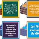 100 Pcs Funny Cocktail Napkins with Humor Sayings 5 x 5 Fun bar Beverage Paper Cocktail Napkins Adult Disposable Decorative for Wedding Birthday Picnic Party