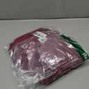 REORIA Women's Sexy Basic Scoop Neck Long Sleeve Double Lined Layering Slim Bodysuit Tops 2XL