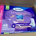 Tena Sensitive Care Incontinence Pads, Bladder Control, Postpartum for Women, Overnight Absorbency, Extra Coverage, 48 Count