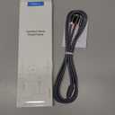 JSAUX RCA to 3.5mm Cable 6.6ft, Aux to RCA Headphone Male to Male Jack Adapter Nylon Braided 1/8 Audio Y Cord for Smartphones, MP3, Tablets, Speakers, HDTV -Grey