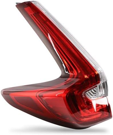 Tail Light Compatible With Honda CRV 2017 2018 2019 Left Driver Side Replace: 33550TLAA01