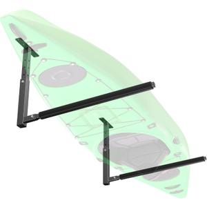 EVERHANGER Adjustable Ceiling Kayak Storage Rack for Garage, 31" for 1 Kayaks
