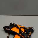 Eagloo Dog Harness for Large Dogs, No Pull Service Vest with Reflective Strips and Control Handle, Adjustable and Comfortable for Walking, No Choke Pet Harness with 2 Metal Rings, Orange, L