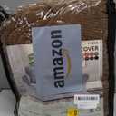 ZNSAYOTX Super Stretch Loveseat Covers (57"-70"), New Striped Love Seat Slipcover, Dogs Pet Friendly Anti-Slip Couch Protector Spandex Durable 2 Seater Fabric Sofa Cover (Light Coffee, Loveseat)