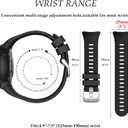 Band Compatible with Garmin Forerunner 45, Sport Silicone Wristband Arm Band Replacement Bracelet for Forerunner 45 and Swim 2