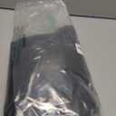 PUMIEY Women's Square Neck Long Sleeve Maxi Dress Ribbed Bodycon Dresses for Women Soft Lounge Dress (Jet Black) S