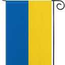 7 x Nationality Region Ukraine Flag, Ukraine Ukrainian Garden Flags, Nation International Flag World Country Flags Indoor and Outdoor Flags,Cotton linen Double-Sided.