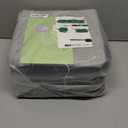 Collapsible Fabric Cube Storage Bins 11x1111, Pack of 6 Closet Basket Boxes with PU Handles for Organizing Shelves, Toys, Clothes, Home, Office(Black&Gray)