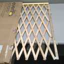 Evenflo Expansion Walk-Thru Room Divider Baby Gate (Natural Wood)