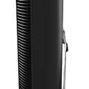 Vornado OSCR37 AE Oscillating Tower Fan and Air Circulator, Works with Alexa, Whole Room, Black, A Certified for Humans Device