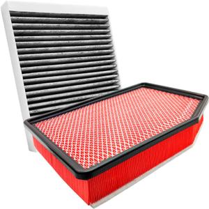 JTBU966-12405 Cabin and Engine Air Filters for Chevrolet and GMC Models - Escalade, Escalade ESV, Silverado, Silverado LTD, Silverado HD, Silverado HD, Suburban, Tahoe, Sierra Limited, Sierra HD