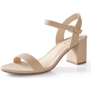 Ankis Nude Black Heels, 2.5'' Block Chunky White Clear Silver Heel Dressy Open Toe Heels For Women Ankle Strap Low Short Thick Strappy Dress Comfortable Sandal Casual Party Wedding Event Summer Shoes, Size: 9.5 Ankis Nude Black Heels, 2.5'' Block Chunky White Clear Silver Heel Dressy Open Toe Heels For Women Ankle Strap Low Short Thick Strappy Dress Comfortable Sandal Casual Party Wedding Event Summer Shoes, Size: 9.5