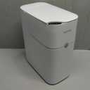 MUEE Automatic Motion Sensor Bathroom Can with Lid, 3 Gallon Smart Garbage Can, Touchless Can Slim Small Bin Waterproof Waste Basket for Toilet Bedroom Office Kitchen Living Room RV