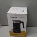 5 In 1 Milk Frother, Electric Milk Frother and Steamer 11.8oz Automatic Milk Steamer Hot & Cold Foam Maker, Milk Warmer Dishwasher Safe & Silent Working for Coffee,Latte,Cappuccino,Hot Chocolate (InkBlack)