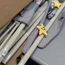 Baby Changing Table, Versatile Folding Changing Table with 2 Drawers, Portable Baby Diaper Changing Station with Toy Holder, Adjustable Height Mobile Nursery Diaper for Infant and Newborn