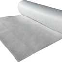 Medium Weight Fusible Interfacing, White Non-Woven Polyester, 12 Inch x 30 Yard Roll, Heat-Activated Single-Sided for Sewing, Crafts, Collars, Waistbands