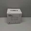 2-Pack Glass Food Storage Containers with Tempered Lids (21.3oz/2.7cup) - Airtight Snap Lock, Microwave & Oven Safe (-4~ 950F), Freezer to Baking Dish, BPA-Free, Gift Box (Blue)