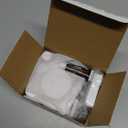 Retractable Clothesline Indoor, Non-Sagging Outdoor Clothes Drying Line Retracting Heavy Duty Clothes Drying Laundry Line Wall Mounted Stainless Steel Line - 15.6 Feet (Square White)