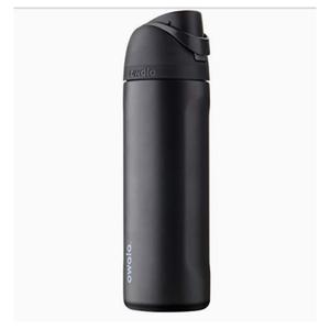 Owala FreeSip Stainless Steel Water Bottle 24 oz Very, Very Dark
