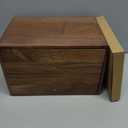 GENUINED Large Black Walnut Wooden Jewelry Box for Women, Anniversary, Birthday, Mothers Day Gifts, High End Wood Jewelry Organizers and Storage(4 Layer)
