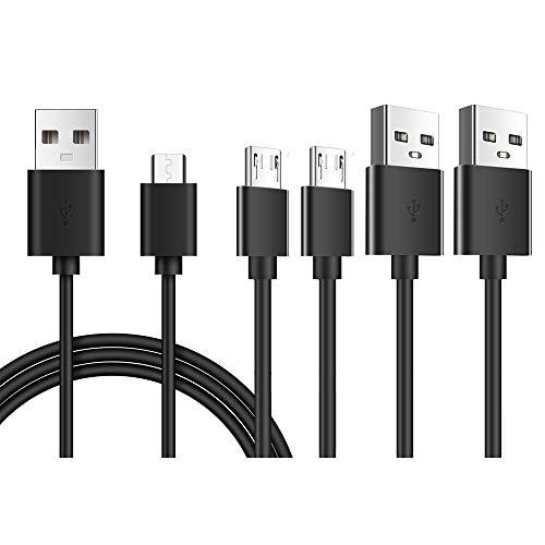 Set of 3 -4ft Micro USB Cable