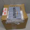 Leydebong 2 Pack Gold Passage Crystal Door Knob - Heavy Duty, Elegant Design, Easy Installation, Durable Finish for Closet Hallway Doors (Satin Brass)