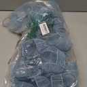 24 Pcs Baby Shower Mini Carriage Decoration Blue Metal Wired Fillable Candy Stroller Baby Shower Table Centerpiece for Guest Gender Reveal Wedding Party Favor Gift