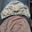 Lulu Moon Muslin Crib Sheets - Fitted Crib Mattress Sheets for Boys and Girl - 28"x 52", 2 Pack