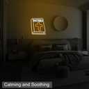 Book Neon Sign for Bedroom Holy Bible Led Neon Light Sign Room Decor for Comfort and Soothing, USB Powered,14.6x11.8 Inch