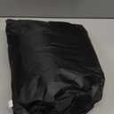 XYZCTEM Motorcycle Cover Waterproof Outdoor All Season Protection Motorcycle Storage Night Reflective Handles with Lock-Holes Storage Bag Fits up to 97" Motorcycle Vehicle Covers, Black