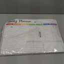 Hivillexun Magnetic Dry Erase Calendar Whiteboard Set (3-Pack) for Fridge, Wall, and Refrigerator Organization Monthly, Weekly and Daily Planners with 8 Markers and Eraser