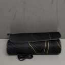 RGB Mouse Pad LED Desk Mat Large Gaming Mousepad Black and Gold Line Design, Keyboard Pad XL Mouse Mat for Home and Office (Black with Gold Topographic Line)