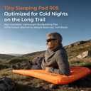 FLEXTAILGEAR Ultralight Backpacking Sleeping Pad with 5.6 R-Value, Insulated Camping Pad, 4 in Thick 77 in Long Inflatable Sleeping Mat, 19.6 oz Lightweight Compact Pad for Backpacking & Hiking