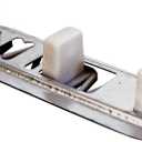 2 x Prime-Line N 6560 Stamped Steel, Adjustable, Closet Door, Floor Guide (2 Pack)