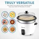 Aroma Housewares 32-Cup (Cooked) (16-Cup UNCOOKED) Pot Style Rice Cooker (ARC-7216NG) , White