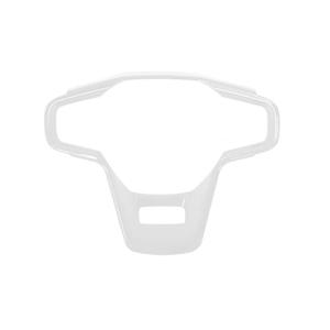 RAZPOY Center Console Trim Cover Interior Accessories Compatible with Ford Bronco 2021-2026, White (Not for Bronco Sport)