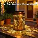 Mothers Day Gifts for Mom, Hummingbird Solar Lanterns Outdoor Waterproof - Birthday Gifts for Women, Hanging Solar Lantern for Yard, Patio, Porch, Garden Decor