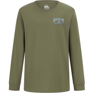 Quiksilver Boys' Long Sleeve Logo Graphic T-Shirt (14-16)