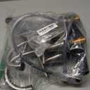 Bathroom Faucets for Sink 3 Hole, Hurran 4 inch Brushed Nickel Bathroom Sink Faucet with Pop-up Drain and Supply Hoses, Stainless Steel Lead-Free Centerset Faucet for Vanity RV, 2 Pack