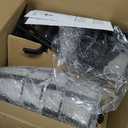 Dynaming 4 Pack Solar Hanging Lights Outdoor, Solar Powered Garden Decorative Lanterns with 4 x 38 Inch Shepherd Hooks, Waterproof Landscape Lighting for Lawn Patio Yard Pathway Driveway, Warm White