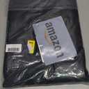 NICETOWN Pitch Black Solid Thermal Insulated Grommet Blackout Curtains/Drapes for Bedroom Window (2 Panels, 42 inches Wide by 63 inches Long, Black)