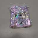 2 x Hiroyuki Iridescent Makeup Bag, 14 inches Cosmetic Bag, Large Capacity Travel Pouch (Skin, purple)