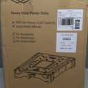 HBFBDRCT Furniture Dolly 4 Wheels Heavy Duty Plastic Dolly Cart, 330-lb Load Capacity Furniture Moving Dollies with 4 Wheels for Piano, Couch, Fridge, Washing Machine, Big Plant