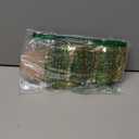 COTIM COYIN Womens Sequin Wide Buckle Stretchy Belt, Sparkly Glitter Vintage Elastic Belts for Dress Stretchy Waistband (Gold)