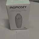 Momcozy Baby Nail File Electric, Gentle Baby Nail Trimmer Electric, Baby Nail Clipper with Night Light, 7 Grinding Head Replacement Pads, Green