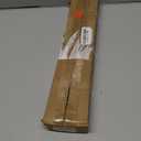 Standard Decorative Window Curtain Rods 30 to 88 Inch,5/8 Inch Diameter Small Curtain Rod Set, Heavy Duty Drapery Rods with Brackets Black